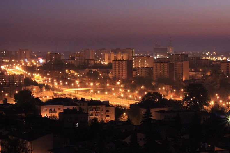 Lublin nocą