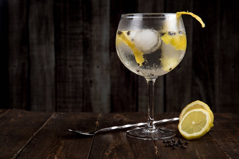 Kieliszek z drinkiem